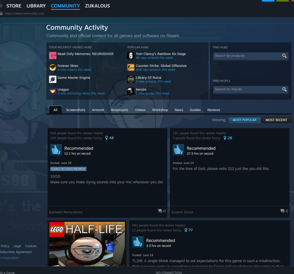 Steam Sale 2023 popularity overloads the SteamDB website